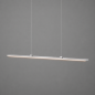 Preview: Helestra LEXX LED Pendelleuchte 23 W 1820 lm 2700 K Warmweiß CASAMBI Smart 109 cm Nickel matt